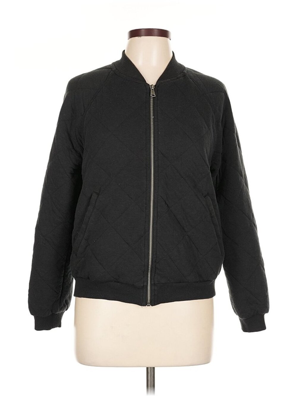 Sanctuary Quilted Bomber Jacket- Large